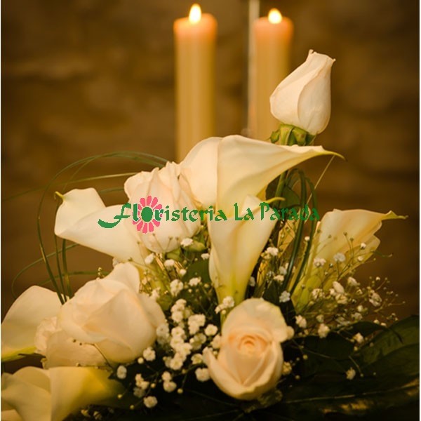 Adornos Nupciales Centro Mesa